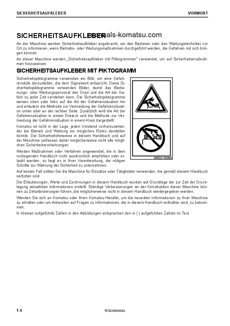 Protected: PW98MR-10(ITA) S/N F10003-UP Operation manual (German)