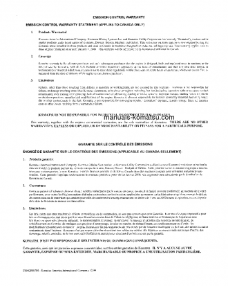 PC75R-2(ITA) S/N 22E5200001-22E5200762 Operation manual (English)