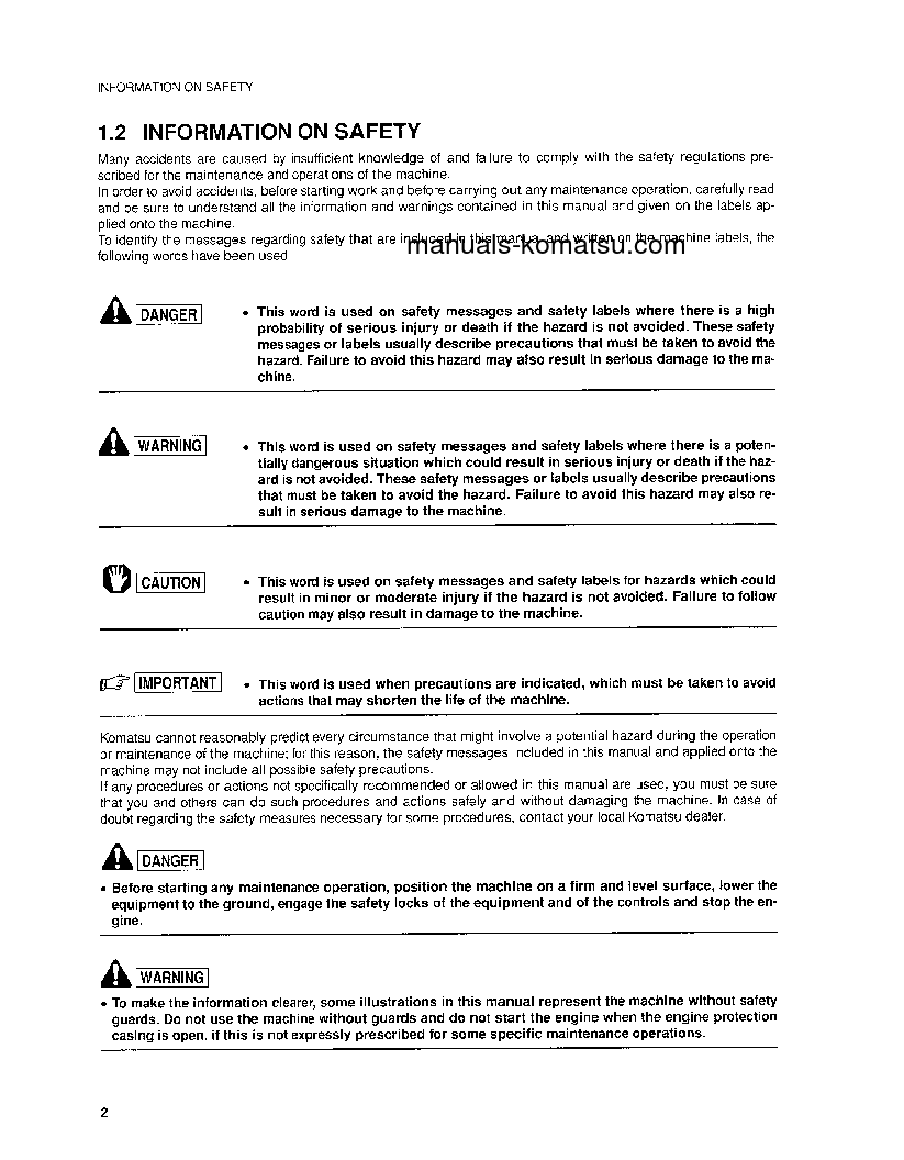 Protected: PC95R-2(ITA) S/N 21D5200001-21D5200329 Operation manual (English)