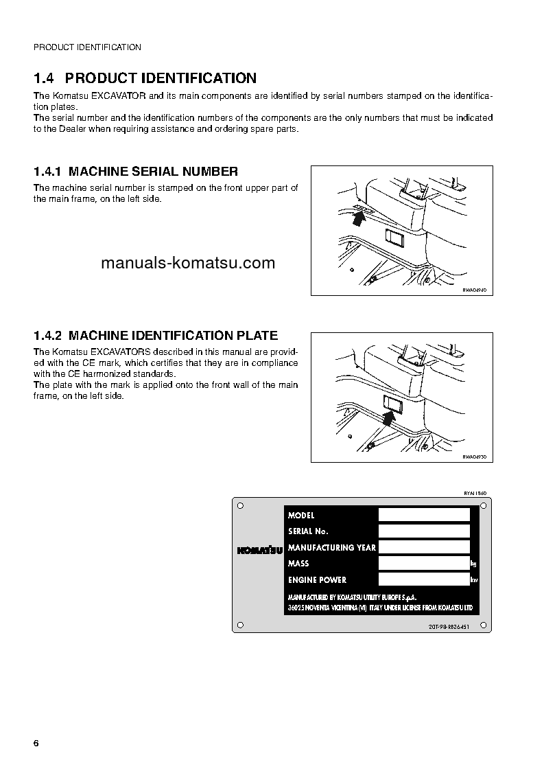 Protected: PC15R-8(ITA) S/N F22262-UP Operation manual (English)