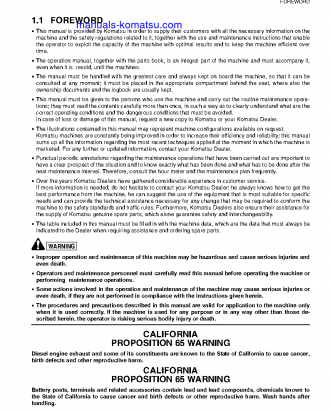 PC27R-8(JPN) S/N F31103-UP Operation manual (English)