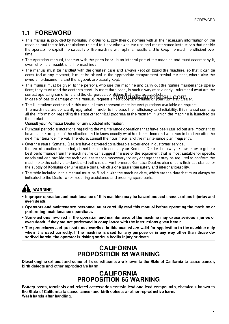 Protected: PC75R-2(ITA) S/N 22E5210001-UP Operation manual (English)