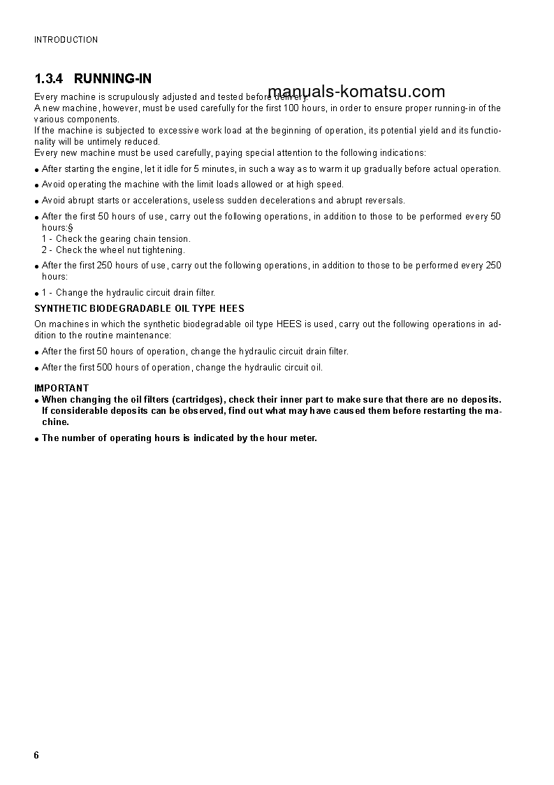 Protected: SK1020-5(ITA) S/N 37CF00126-UP Operation manual (English)