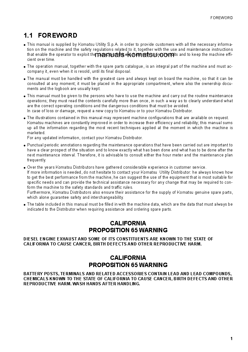 Protected: SK1020-5(ITA)-TURBO S/N 37CTF00147-UP Operation manual (English)