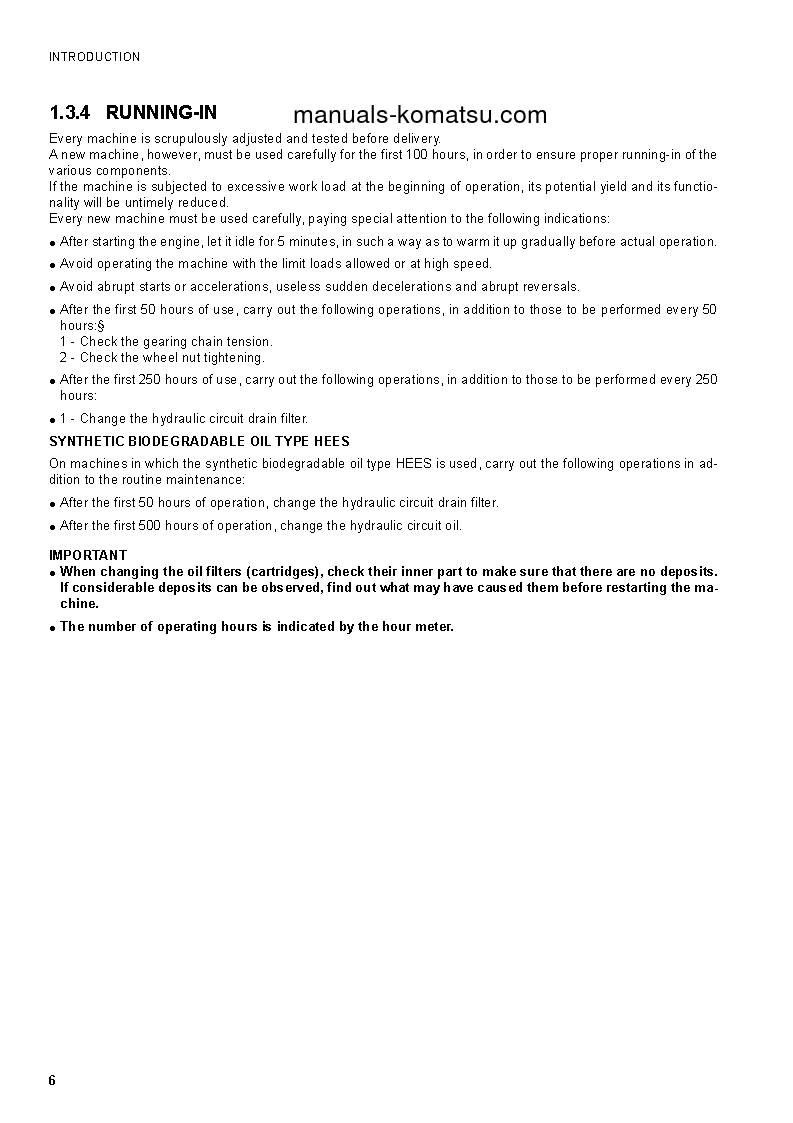 Protected: SK1020-5(ITA)-TURBO S/N 37CTF00147-UP Operation manual (English)