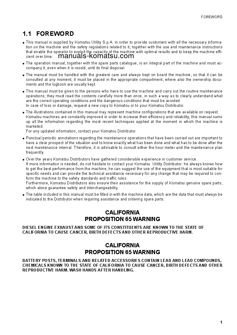 Protected: SK1026-5(ITA) S/N 37CTF50001-UP Operation manual (English)