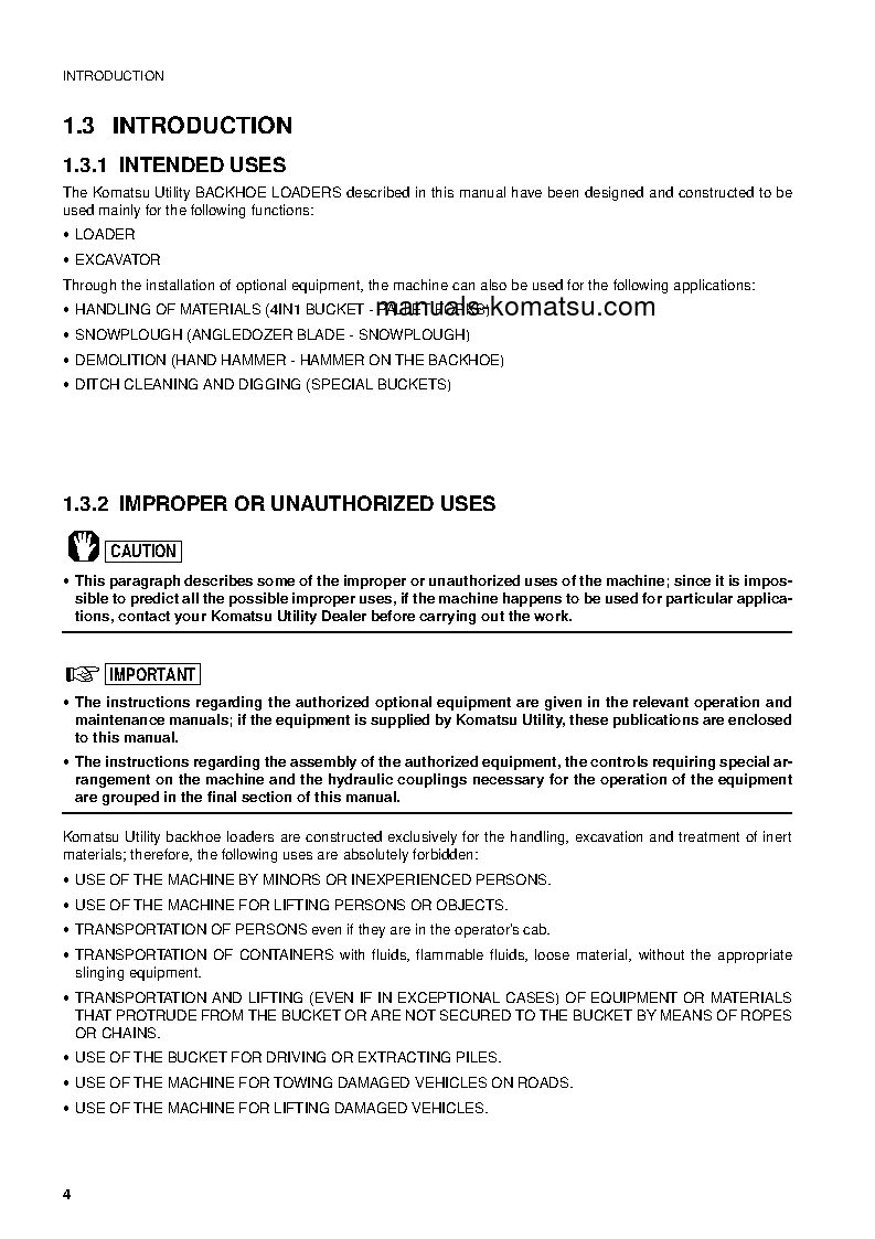 Protected: WB97R-2(ITA) S/N 97F21409-97F21557 Operation manual (English)