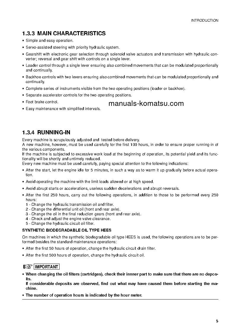 Protected: WB97R-2(ITA) S/N 97F21558-97F21751 Operation manual (English)