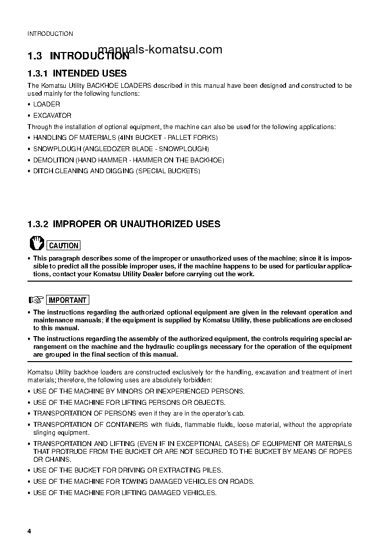 Protected: WB97S-2(ITA) S/N 97SF11641-UP Operation manual (English)