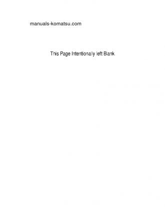 PC95R-2(ITA) S/N 21D5220114-UP Operation manual (English)