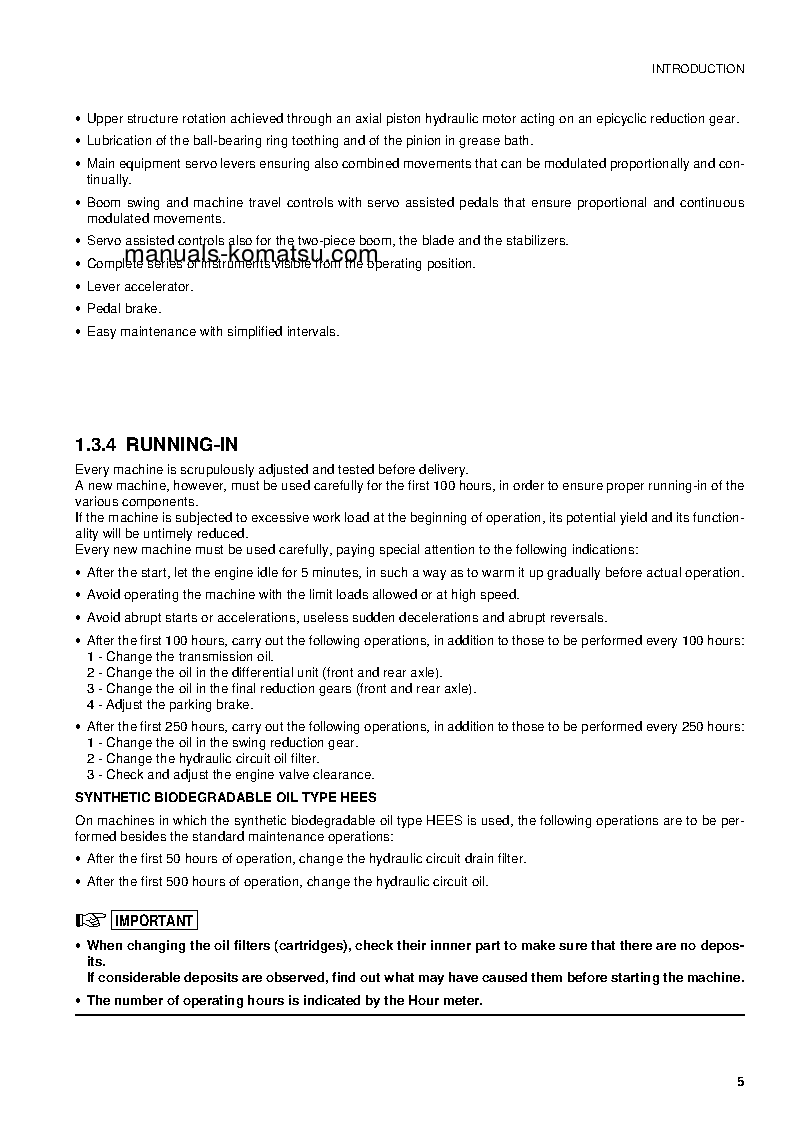 Protected: PW95R-2(ITA) S/N 21D0220354-UP Operation manual (English)