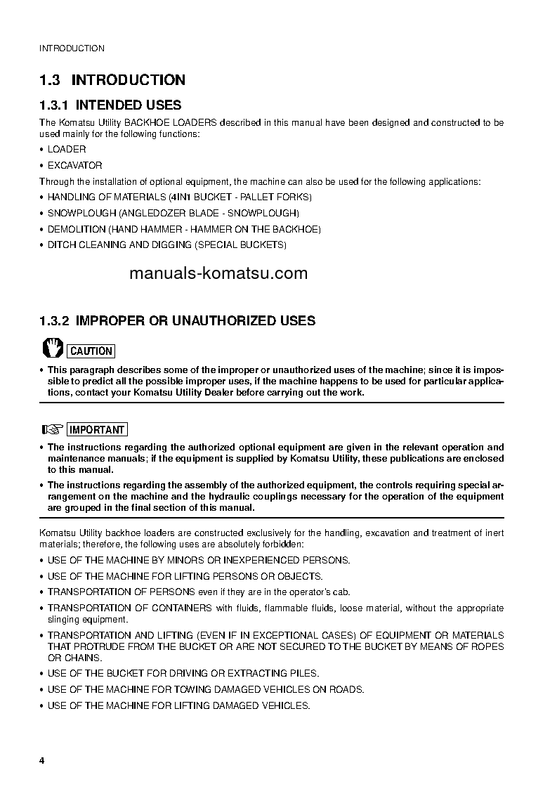 Protected: WB91R-2(ITA) S/N 91F20326-UP Operation manual (English)