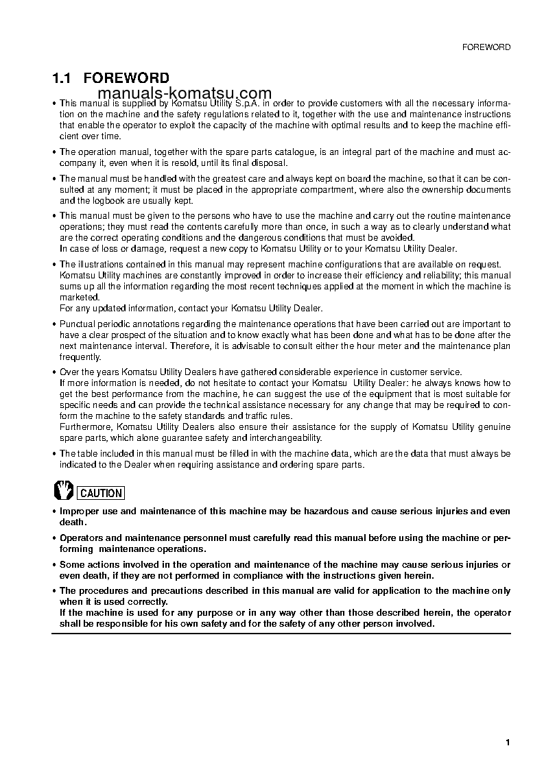 Protected: SK815-5(ITA) S/N 37BF00006-37BF00901 Operation manual (English)