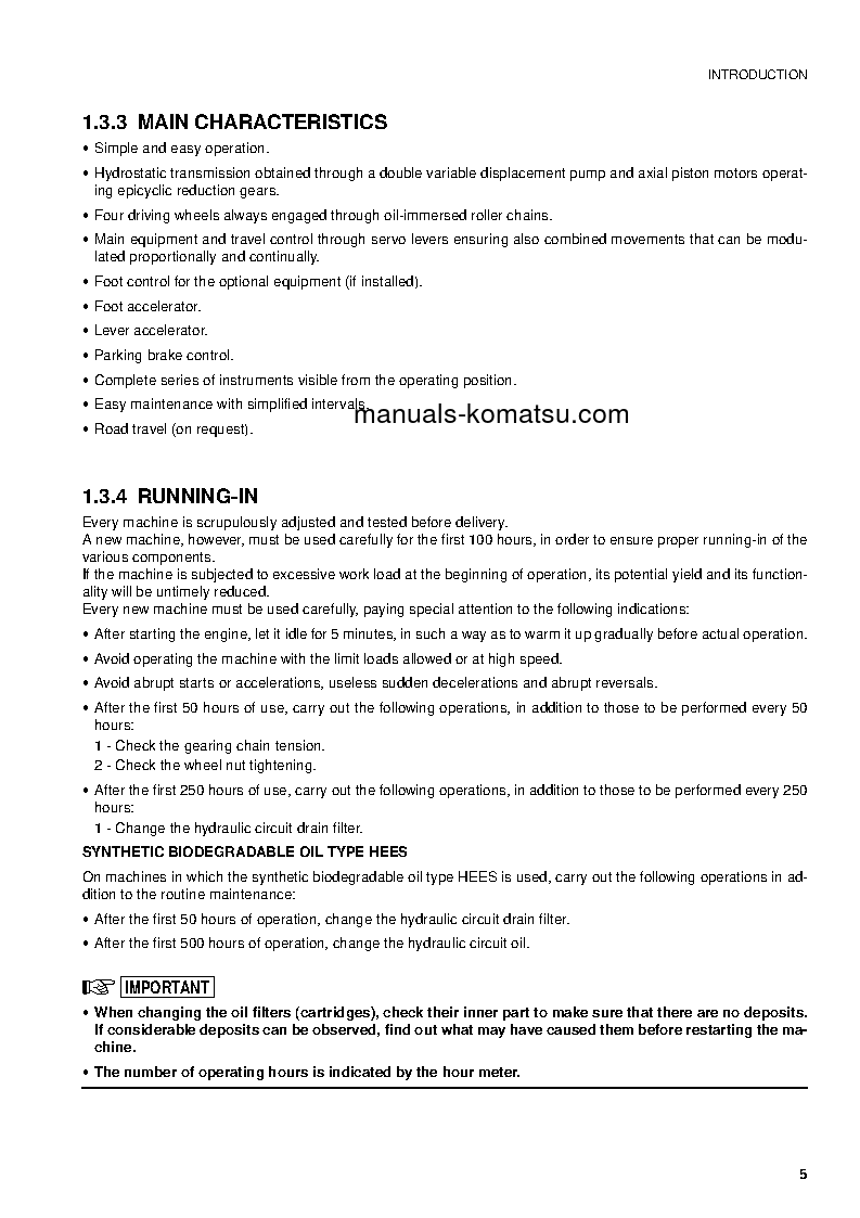 Protected: SK815-5(ITA) S/N 37BF00006-37BF00901 Operation manual (English)