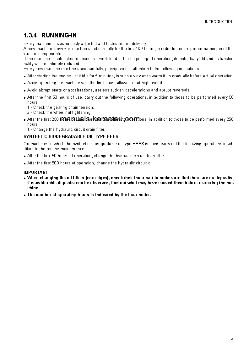 Protected: SK815-5(ITA) S/N 37BF00979-UP Operation manual (English)