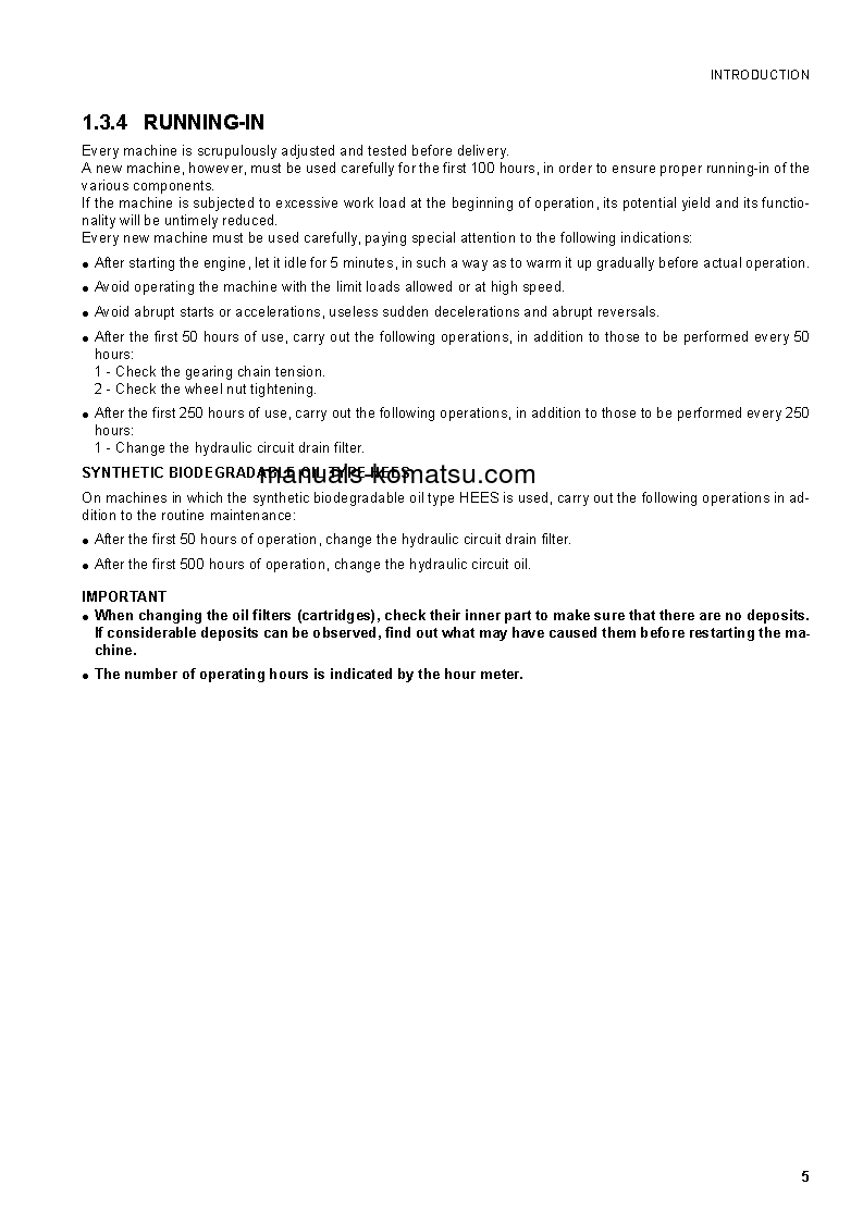 Protected: SK818-5(ITA) S/N 37BF50111-UP Operation manual (English)