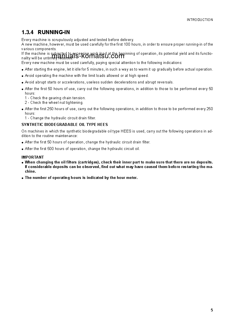 Protected: SK815-5(ITA)-TURBO S/N 37BTF00334-37BTF70072 Operation manual (English)