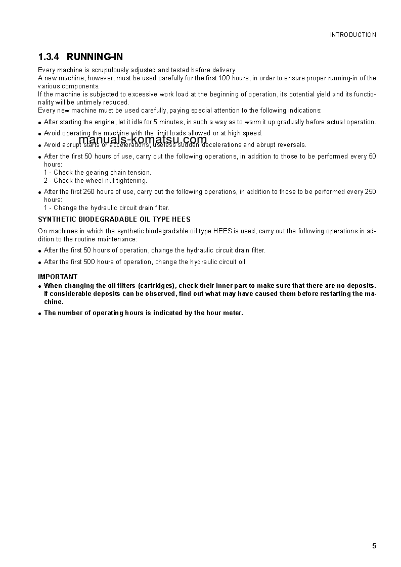 Protected: SK1020-5(ITA)-TURBO S/N 37CTF00432-37CTF00654 Operation manual (English)