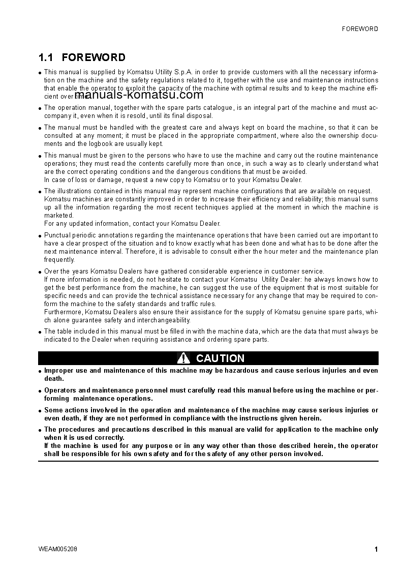 Protected: SK1020-5(ITA)-TURBO S/N 37CTF00655-UP Operation manual (English)