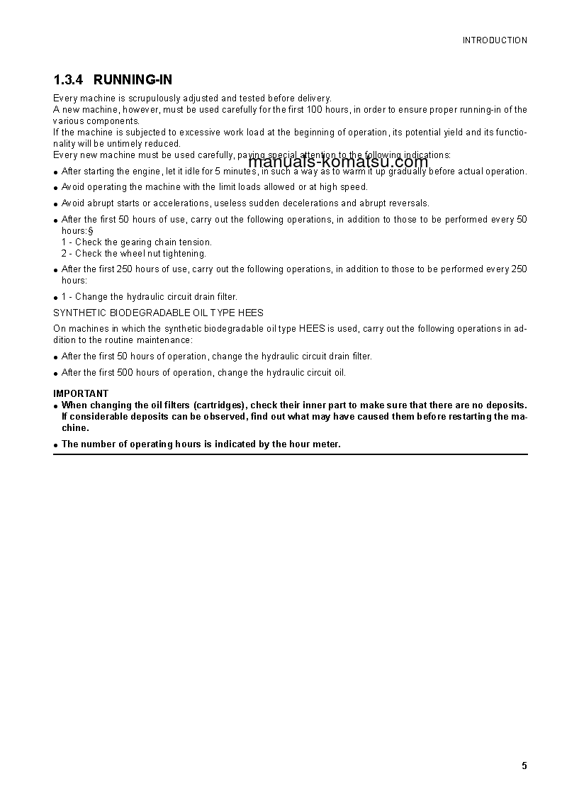 Protected: SK1026-5(ITA) S/N 37CTF50001-37CTF50018 Operation manual (English)