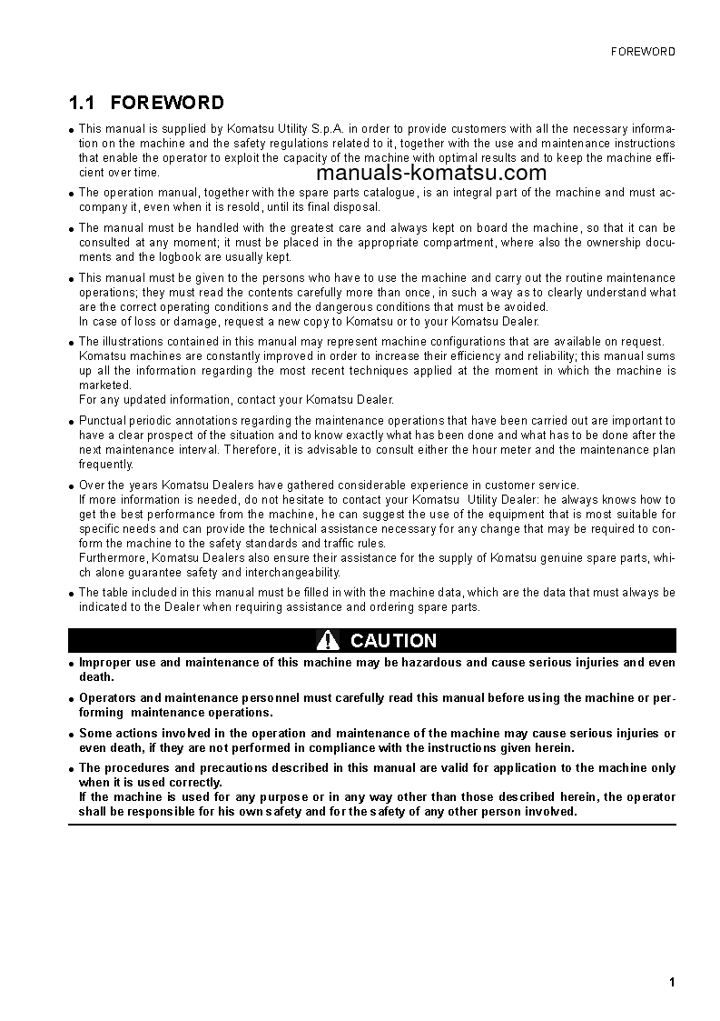 Protected: SK1026-5(ITA) S/N 37CTF50019-37CTF50072 Operation manual (English)