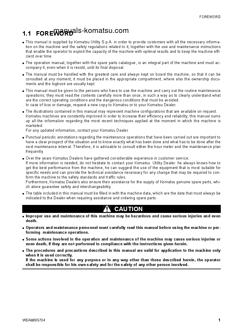 Protected: SK1026-5(ITA) S/N 37CTF50073-37CTF50082 Operation manual (English)