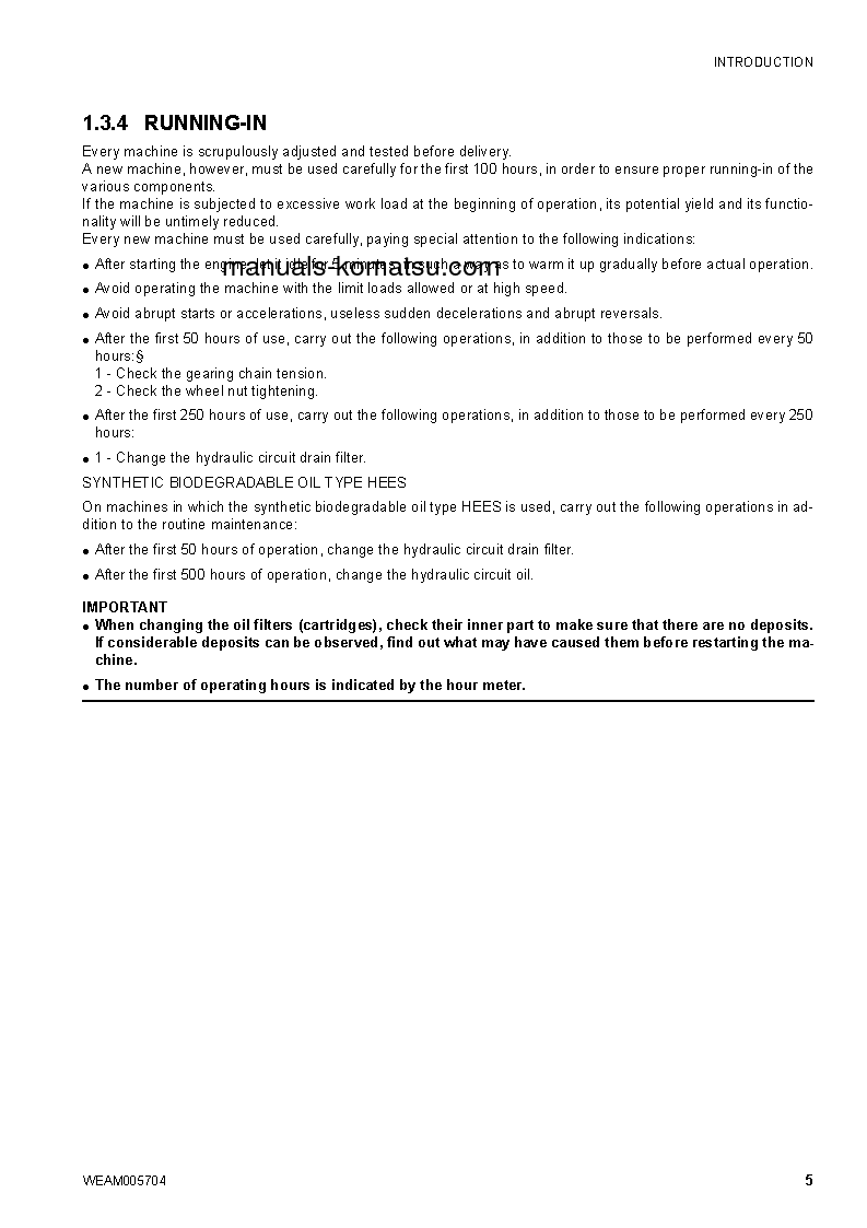 Protected: SK1026-5(ITA) S/N 37CTF50073-37CTF50082 Operation manual (English)