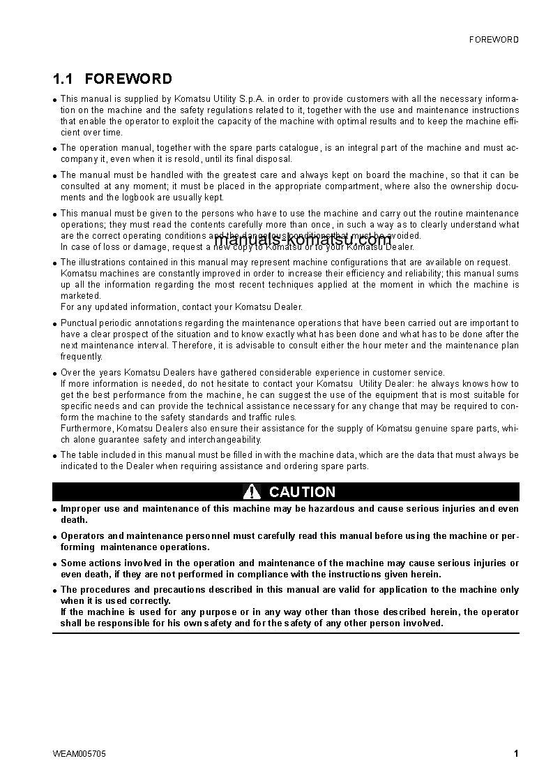 Protected: SK1026-5(ITA) S/N 37CTF50083-UP Operation manual (English)