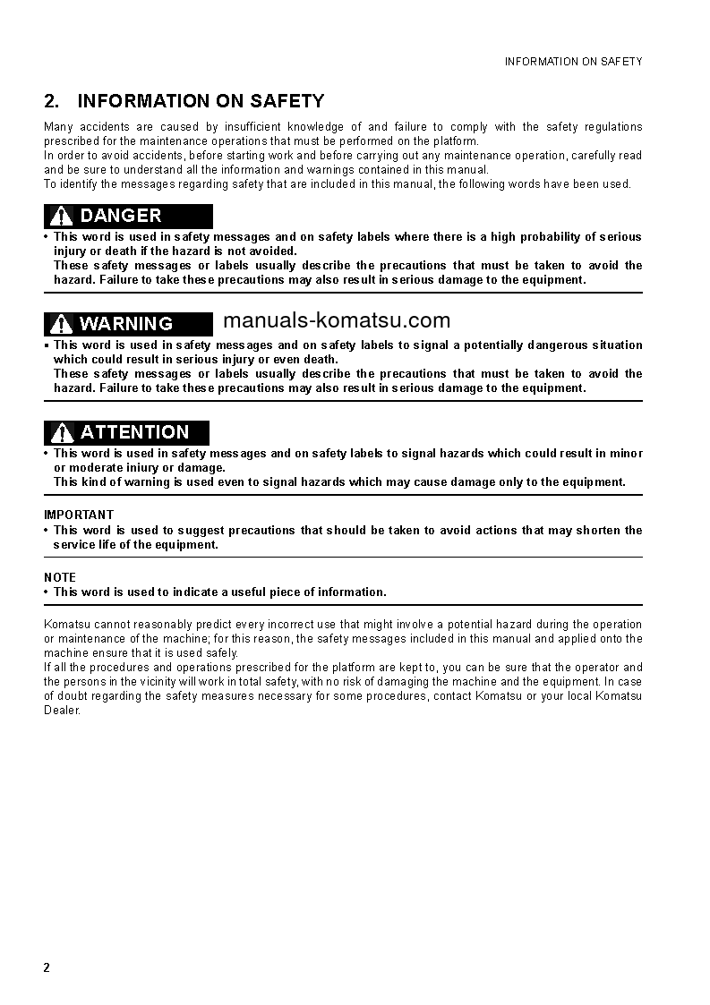 Protected: WH609-1(ITA) S/N 395F60261-UP Operation manual (English)