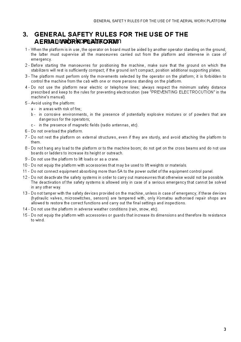 Protected: WH609-1(ITA) S/N 395F60261-UP Operation manual (English)