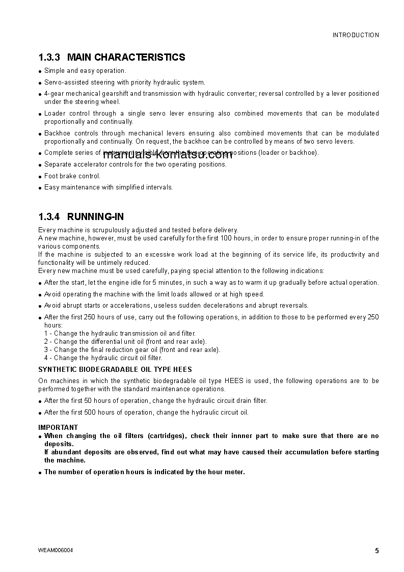 Protected: WB93R-5(ITA) S/N F52884-UP Operation manual (English)