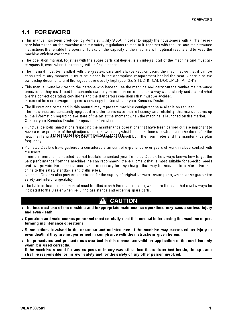 Protected: WB93S-5(ITA) S/N F00003-UP Operation manual (English)