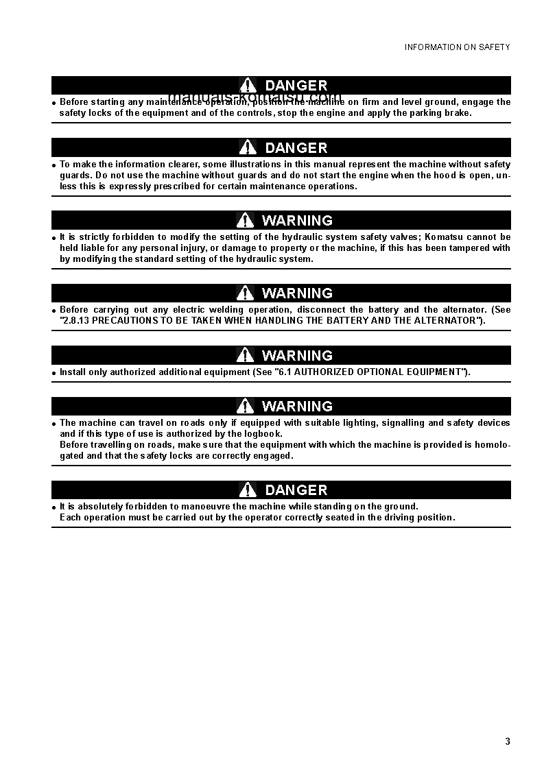 Protected: WB93S-5(ITA) S/N F00003-F00523 Operation manual (English)