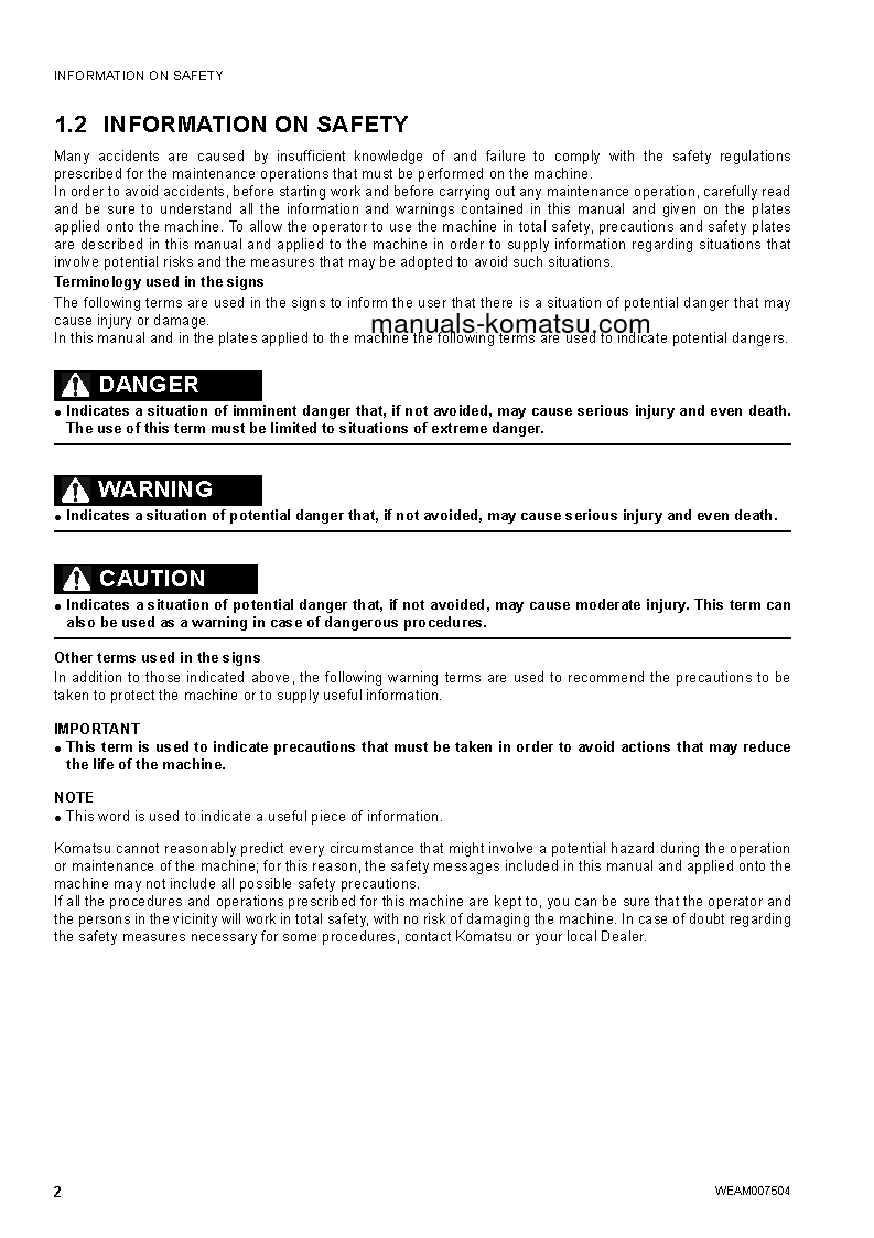 Protected: WB93S-5(ITA) S/N F00524-UP Operation manual (English)