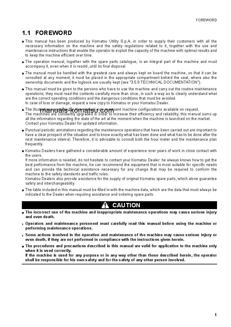 Protected: WB97S-5(ITA) S/N F00003-UP Operation manual (English)