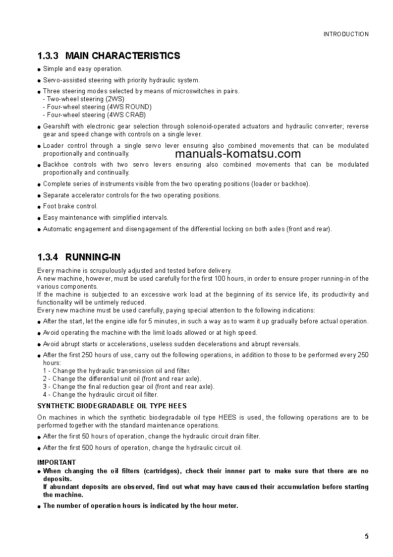 Protected: WB97S-5(ITA) S/N F00003-UP Operation manual (English)