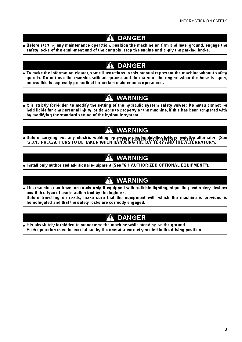 Protected: WB97S-5(ITA) S/N F00067-UP Operation manual (English)
