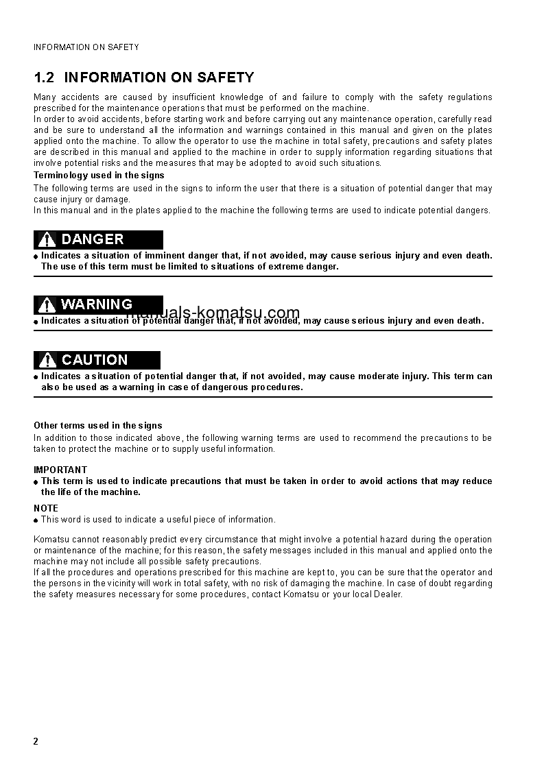 Protected: WB97S-5(ITA) S/N F00003-F00066 Operation manual (English)