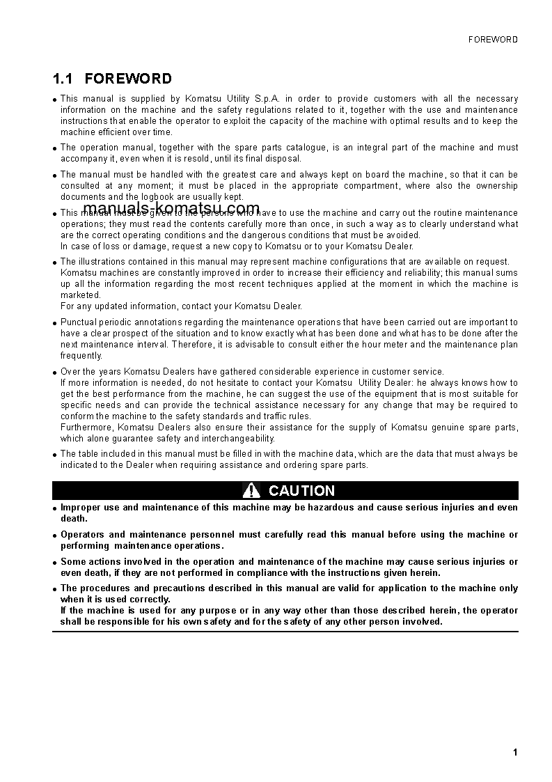 Protected: CK25-1(ITA) S/N F00003- Operation manual (English)