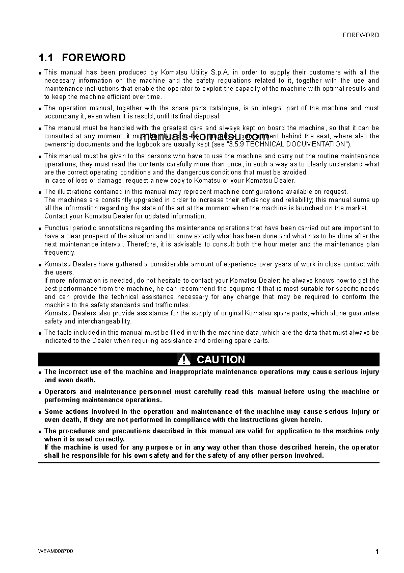 Protected: WB93R-5(ITA)-TIER 3 S/N F60003-UP Operation manual (English)