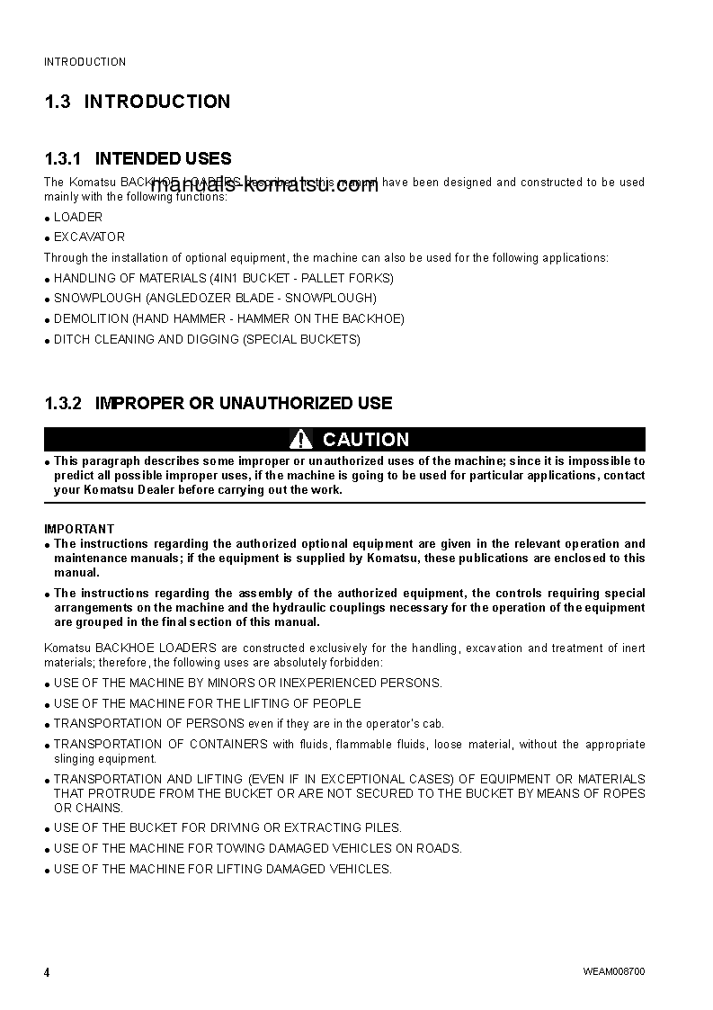 Protected: WB93R-5(ITA)-TIER 3 S/N F60003-UP Operation manual (English)