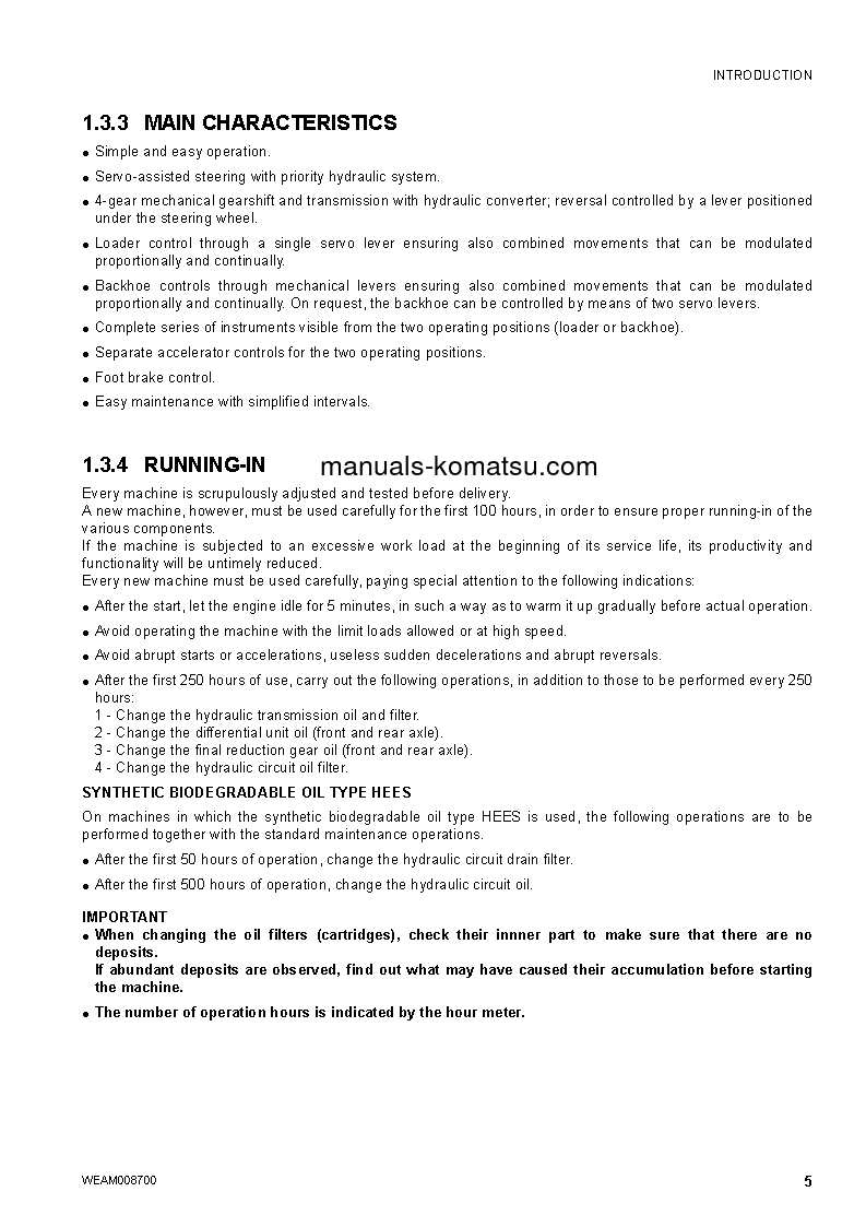 Protected: WB93R-5(ITA)-TIER 3 S/N F60003-UP Operation manual (English)