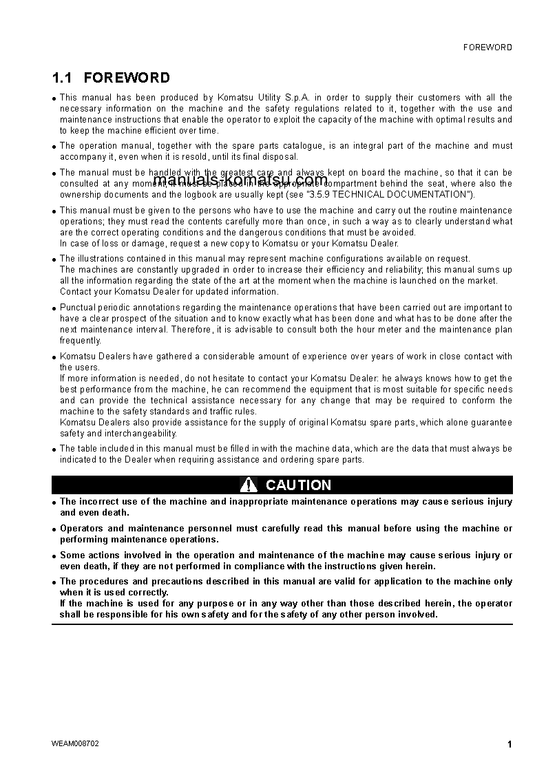 Protected: WB93R-5(ITA)-TIER 3 S/N F61235-UP Operation manual (English)