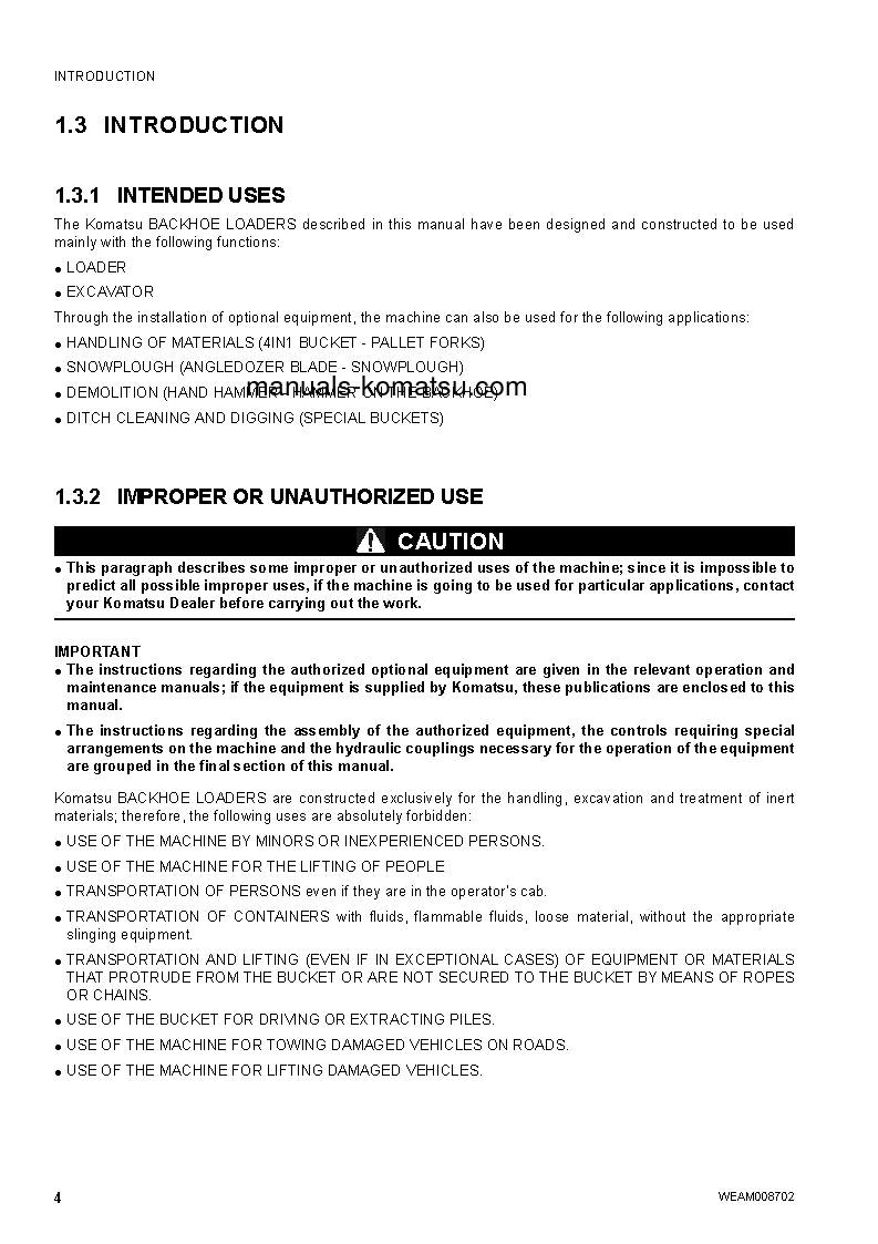 Protected: WB93R-5(ITA)-TIER 3 S/N F61235-UP Operation manual (English)