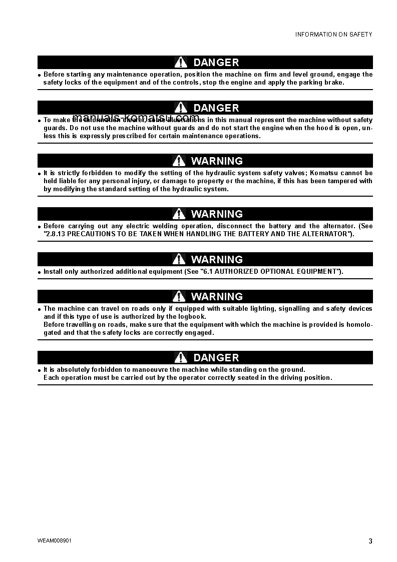 Protected: WB93S-5(ITA)-TIER 3 S/N F20003-F20425 Operation manual (English)