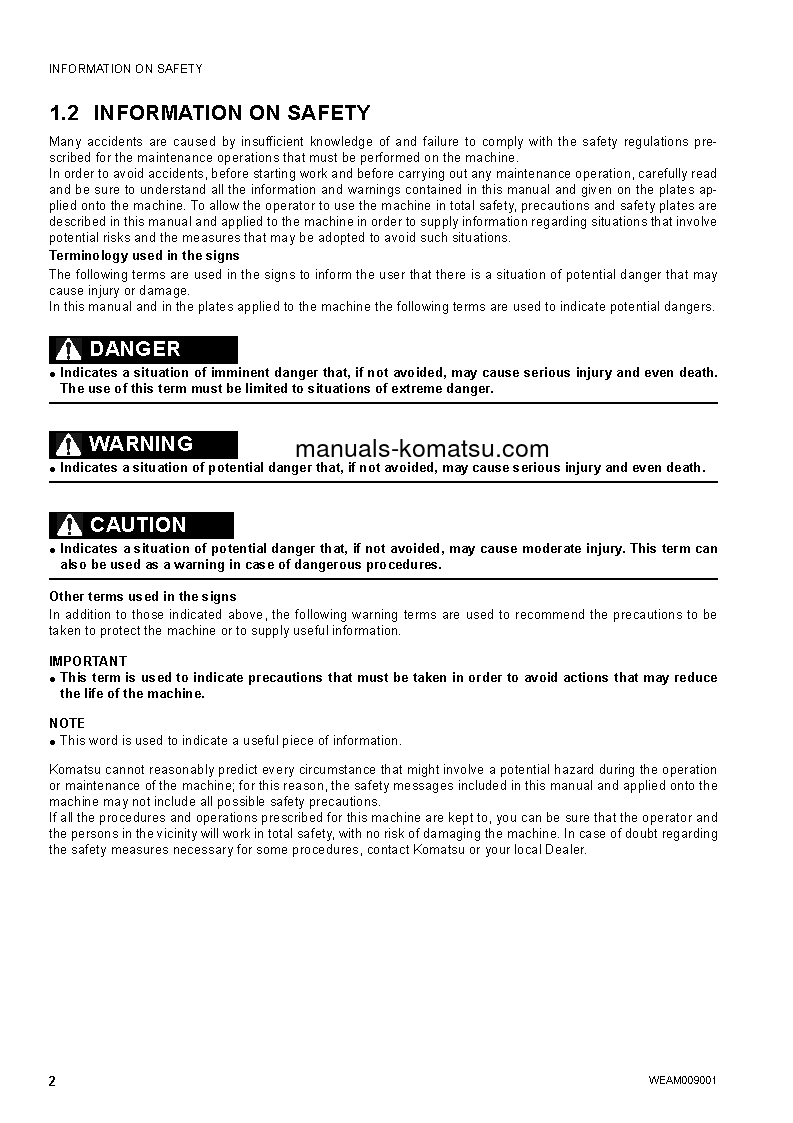 Protected: WB97S-5(ITA)-TIER 3 S/N F30003-F30359 Operation manual (English)