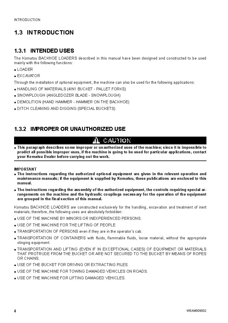 Protected: WB97S-5(ITA)-TIER 3 S/N F30360-UP Operation manual (English)