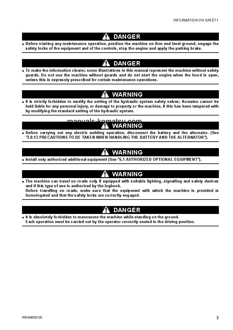 Protected: WB91R-5(ITA)-TIER 3 S/N F10003-UP Operation manual (English)