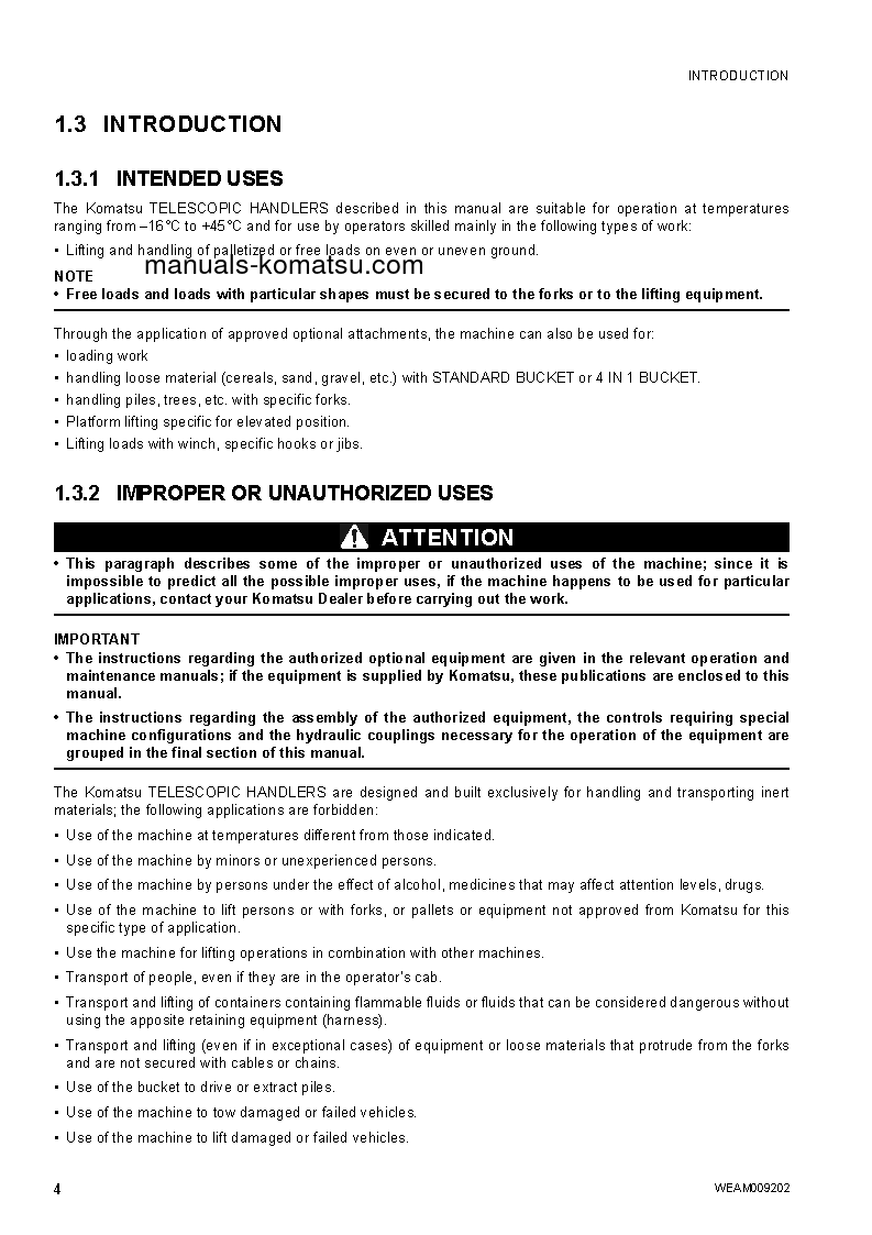 Protected: WH713-1(ITA)-TIER 3 S/N 395F71097-UP Operation manual (English)
