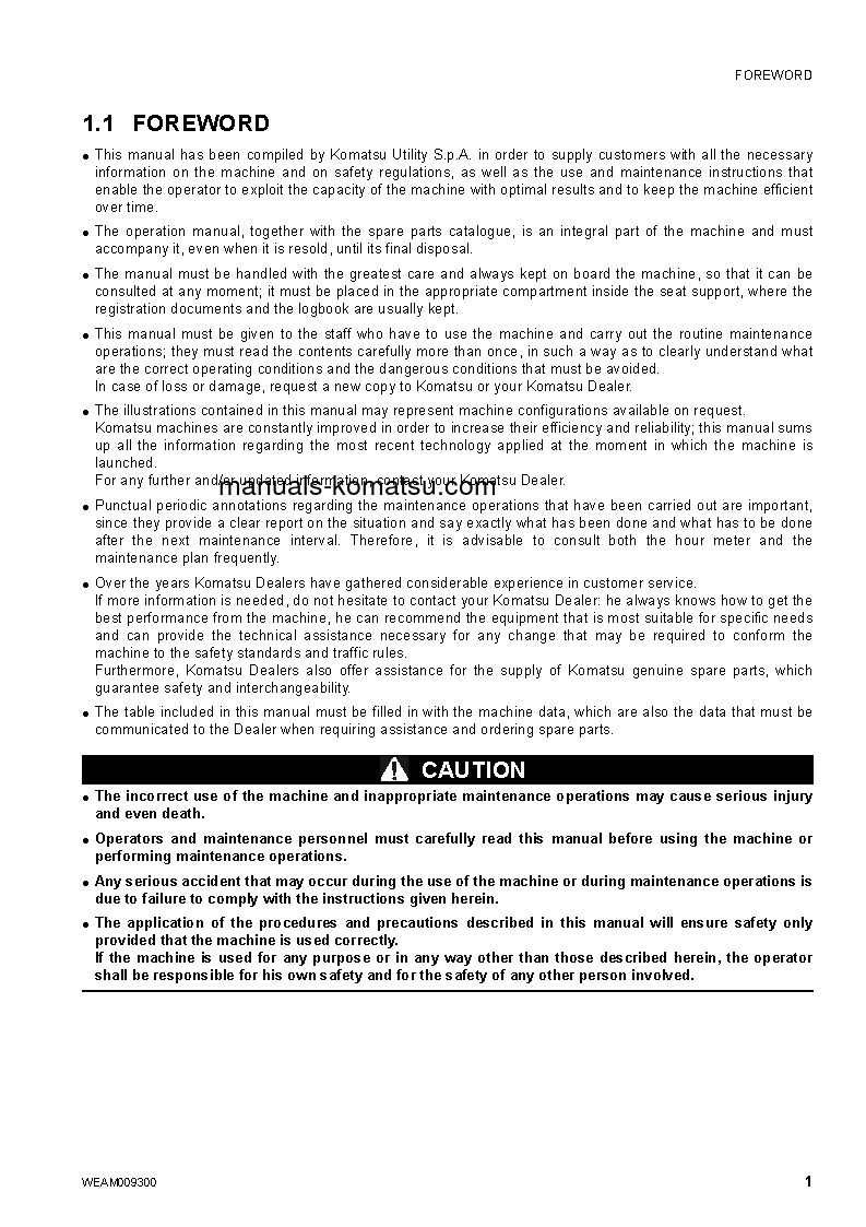 Protected: PC14R-3(ITA) S/N F50003-UP Operation manual (English)